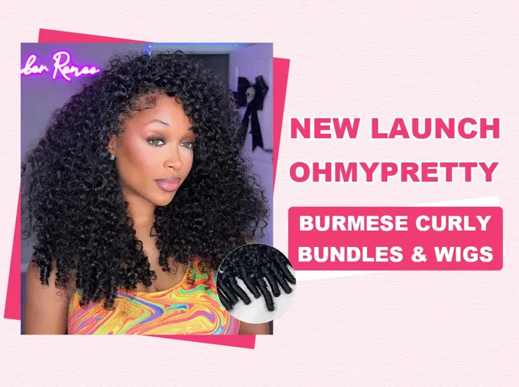 Unlock Flawless Curls with OhMyPretty Burmese Curly Bundles
